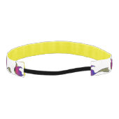 色数々のの人魚の尾のヘッドバンド アスレチックヘッドバンド (裏面)