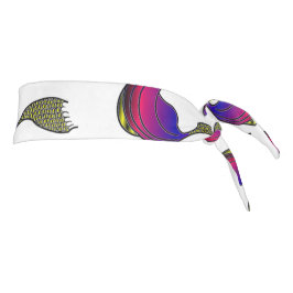 色数々のの人魚の尾のヘッドバンド タイヘッドバンド