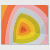 色数々のの壁画 ラッピングペーパー (フラット)