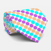 色数々のの大水玉模様60年代 ネクタイ (ロール)