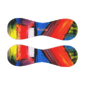 色数々のの女の子野球 野球ボール (パネル)