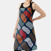 色数々のの小石 エプロン (インサイチュ)