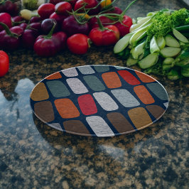 色数々のの小石 カッティングボード