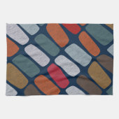 色数々のの小石 キッチンタオル (横)