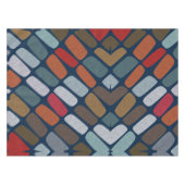 色数々のの小石 テーブルクロス (正面(横))