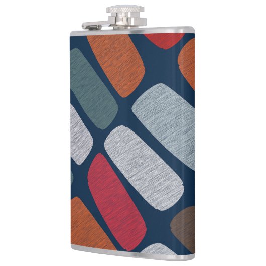 色数々のの小石 フラスク (左)