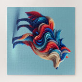 色数々のの抽象芸術 ジグソーパズル (横)