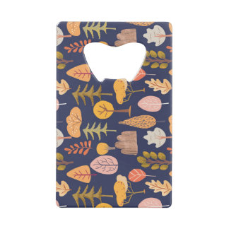 色数々のの木：中秋ヴィンテージ クレジットカード栓抜き