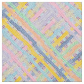 色数々のの格子縞 ファブリック (クローズアップ)