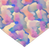 色数々のの水彩模様 – テーブルクロス (アングル)