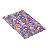 色数々のの水彩模様 – ノートブック (右側)