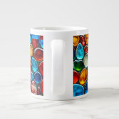 色数々のの海石 ジャンボコーヒーマグカップ (裏面)