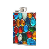 色数々のの海石 フラスク (左)