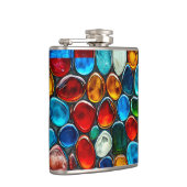 色数々のの海石 フラスク (右)