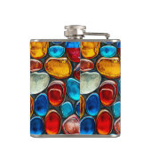 色数々のの海石 フラスク (裏面)