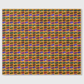 色数々のの芝鉢 ラッピングペーパー (フラット)