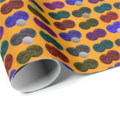 色数々のの芝鉢 ラッピングペーパー (ロールコーナー)