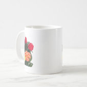 色数々のの花 コーヒーマグカップ (正面左)