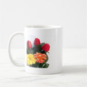 色数々のの花 コーヒーマグカップ (左)