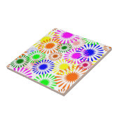 色数々のの花 タイル (側面)