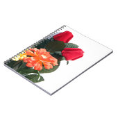 色数々のの花 ノートブック (左側)