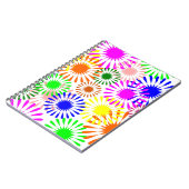 色数々のの花 ノートブック (左側)