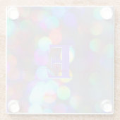 色数々のの輝き ガラスコースター (裏面)