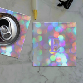 色数々のの輝き ガラスコースター