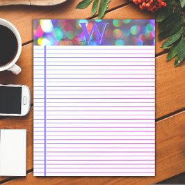 色数々のの輝き ノートパッド