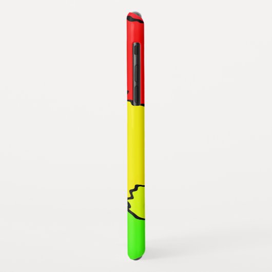 色数々のの Case-Mate iPhoneケース (裏面/左)