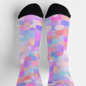 色数々ののBoho柄の電話リングや輪スタンド ソックス (上部)