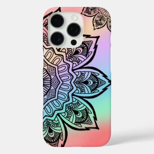 色数々ののiphoneの美しいカバー Case-Mate iPhoneケース (裏面)