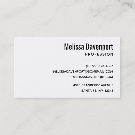 色数々のアールデコ花形 名刺 (裏面)