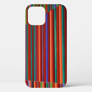 色数々のイラストレーション iPhone 12ケース