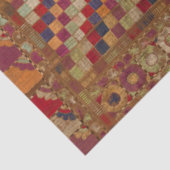 色数々のインディアンキルトプリント 薄葉紙 (詳細)