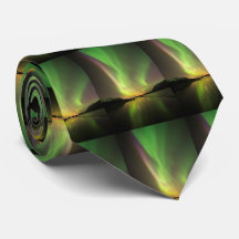 色数々のオーロラ