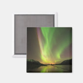 色数々のオーロラ マグネット (正面/裏面)