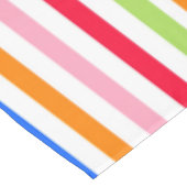 色数々のキャンディストライプクイーンサイズ テーブルクロス (アングル)