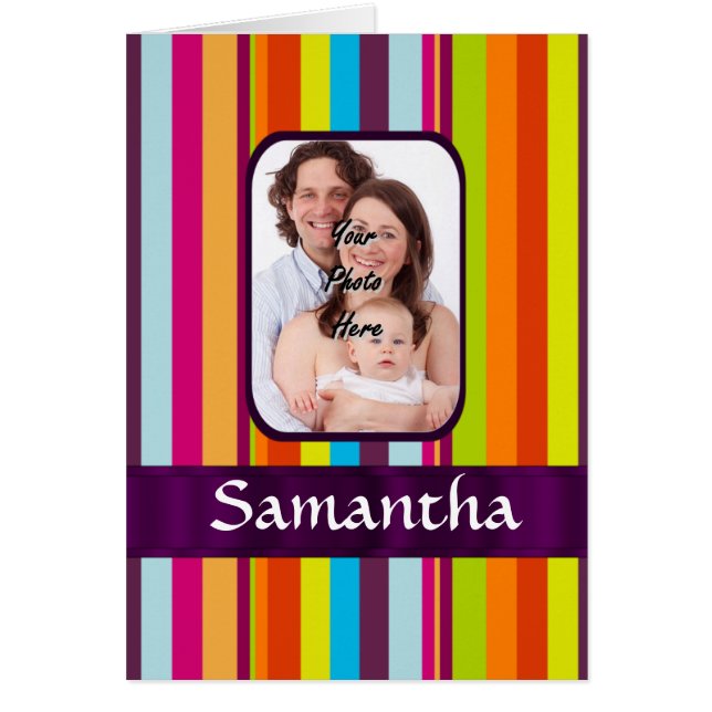 色数々のキャンディストライプ (正面)