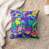 色数々のキャンディ クッション (ブランケット)