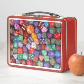 色数々のサイコロ メタルランチボックス (インサイチュ)