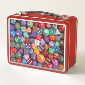 色数々のサイコロ メタルランチボックス (裏面)