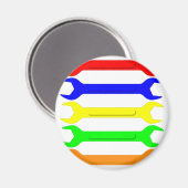 色数々のスペイン人 マグネット (正面/裏面)