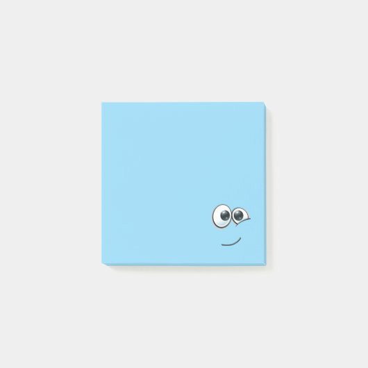 色数々のスマイリーフェイス ポストイット (正面)