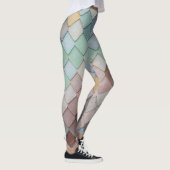 色数々のタイル レギンス (右)