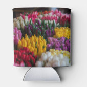 色数々のチューリップ 缶クーラー (裏面)