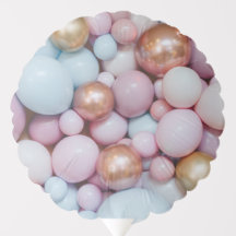 色数々のハッピーバースデー球