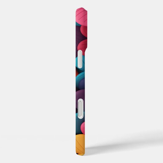 色数々のハートと質感 Case-Mate iPhoneケース (裏面 / 右)