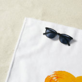 色数々のハートビーチタオル ビーチタオル (インサイチュ)