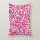 色数々のハート紙吹雪2 アクセントクッション (正面(垂直))